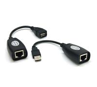 Viewcom 12010 Extendeur USB 2.0 RJ45 60 m Noir
