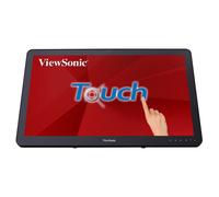 Viewsonic TD2430 écran plat de PC 59,9 cm (23.6") 1920 x 1080 pixels Full HD LCD Écran tactile Multi-utilisateur Noir