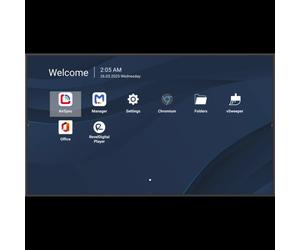 Viewsonic CDE5531-1C : Écran Signalétique Numérique 55" 4K Ultra HD LCD 500cd/m² TFT LED Direct, Android 14, Wi-Fi, HDMI 2.0/2.1, 24/7