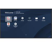 ViewSonic CDE7531-1C écran 4K de qualité commerciale de 75 pouces avec lecture multimédia USB