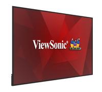 ViewSonic CDE8631 Moniteur commercial 4K UHD 86" avec luminosité de 500 nits, taux de contraste 5000:1, emplacement OPS, 8 Go de RAM, mémoire 32 Go, double haut-parleur 16 W, fente WiFi