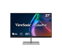 ViewSonic ColorPro VP2766-2K Moniteur 27" 2K QHD, validé Pantone, Delta E<2, 100 % sRGB, 90 W USB-C, 120 Hz, moniteur créatif pour la conception graphique et le montage vidéo, ergonomique, sans