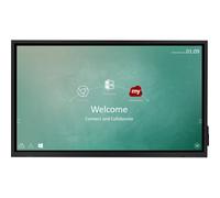 Viewsonic IFP7530 tableau blanc interactif 190,5 cm (75 ) 3840 x 2160 pixels Écran tactile Noir