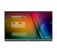 ViewSonic IFP7551 75" 4K ViewBoard Interactive Smart Board avec logiciel éducatif intégré, Android 14, Google EDLA, 50 points, microphone intégré, HDMI, VGA, hub USB et entrées USB C