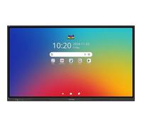 Viewsonic IFP8634 tableau blanc interactif 2,18 m (86") 3840 x 2160 pixels Écran tactile Noir