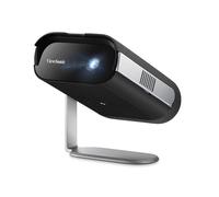 ViewSonic M1 Max Projecteur LED intelligent portable, Full HD 1080p, Google TV, projection 360°, 200 ANSI lumens, batterie intégrée avec 2 heures de temps de lecture, mise au point automatique