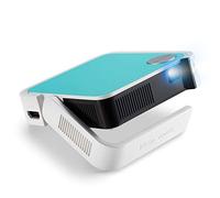 ViewSonic M1 Mini Plus Vidéoprojecteur de poche WVGA, 120 lumens LED, image jusqu'à 100'', HDMI, Haut-Parleurs JBL, batterie, Wi-Fi, Bluetooth, 3 coques de couleur