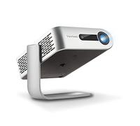 ViewSonic M1 Vidéoprojecteur de poche WVGA, 250 LED lumens, haut-parleurs Harman Kardon 2x 3W cube, batterie intégrée, 1x HDMI, 1x USB Type C , durée de vie jusqu'à 30 000 heures