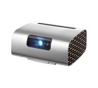 ViewSonic M10 Projecteur laser intelligent RVB portable avec haut-parleur Harman Kardon, argenté