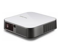 Viewsonic M2e Projecteur à focale courte 1000 ANSI lumens LED 1080p (1920x1080) Compatibilité 3D Gris, Blanc
