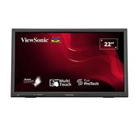 Viewsonic TD2223 écran plat de PC 54,6 cm (21.5") 1920 x 1080 pixels Full HD LED Écran tactile Multi-utilisateur Noir