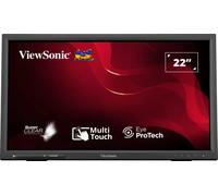 Viewsonic TD2223 écran plat de PC 54,6 cm (21.5") 1920 x 1080 pixels Full HD LED Écran tactile Multi-utilisateur Noir