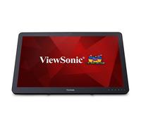 Viewsonic TD2430 écran plat de PC 59,9 cm (23.6") 1920 x 1080 pixels Full HD LCD Écran tactile Multi-utilisateur Noir