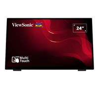 Viewsonic TD2465 Écran d'affichage dynamique Écran plat interactif 61 cm (24") LED 250 cd/m² Full HD Noir Écran tactile