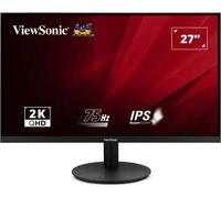 ViewSonic Écran LED 27" VA2708-2K-HD-2 QHD 2560x1440 75Hz IPS HDR10 4ms 2xHDMI DisplayPort