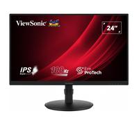 ViewSonic VG2408A-MHD - Écran LED - 24" (23.8" visualisable) - 1920 x 1080 Full HD (1080p) @ 100 Hz - IPS - 250 cd/m² - 1300:1 - 5 ms - HDMI, VGA, DisplayPort - haut-parleurs