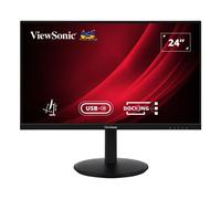 ViewSonic VG2409U-2 - Écran LED - 24" - 1920 x 1080 Full HD (1080p) @ 100 Hz - IPS - 350 cd/m² - 1300:1 - HDR10 - 4 ms - HDMI, DisplayPort, USB-C - haut-parleurs