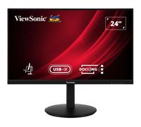 ViewSonic VG2409U-2 - Écran LED - 24" (23.8" visualisable) - 1920 x 1080 Full HD (1080p) @ 100 Hz - IPS - 350 cd/m² - 1300:1 - HDR10 - 4 ms - HDMI, DisplayPort, USB-C - haut-parleurs