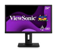 ViewSonic VG2440 Moniteur Full Ergonomique 24' Full HD, VA, 5ms, VGA, HDMI, DisplayPort,USB Haut-Parleurs, Noir