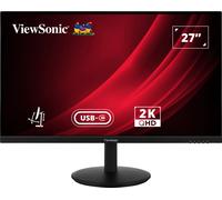 ViewSonic VG2709-2K-MHDU-2 - Écran LED - 27 - 2560 x 1440 QHD @ 100 Hz - IPS - 350 cd/m² - 1000:1 - HDR10 - 4 ms - HDMI, DisplayPort, USB-C - haut-parleurs