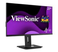 ViewSonic VG2755 Moniteur SuperClear IPS, FHD, sans bords, 5ms, VGA, HDMI, DisplayPort, USB type C, 3x USB, haut-parleurs, pied ergonomique, Noir
