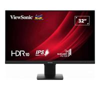 ViewSonic VG3209-4K, Moniteur Ergonomique IPS 60 Hz 32 Pouces 4K UHD (3840 x 2160) avec entrées HDR10, HDMI et DisplayPort, Eye ProTech, Doubles Haut-parleurs 2 Watts