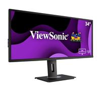 Viewsonic VG Series VG3456 écran plat de PC 86,6 cm (34.1 ) 3440 x 1440 pixels UltraWide Quad HD LED Noir - Neuf