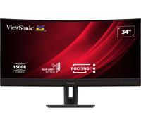 Viewsonic VG3456C écran plat de PC 86,4 cm (34 ) 3440 x 1440 pixels UltraWide Quad HD LED Noir