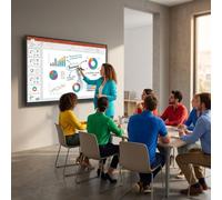 ViewSonic ViewBoard IFP7535-1-3C Écran interactif 4K EDLA 75'' Écran interactif de 75 pouces avec résolution 4K UHD, Android 16 certifié EDLA,