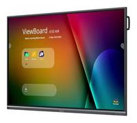 ViewSonic ViewBoard IFP7550-5F - 75" 50-5F Series écran LCD rétro-éclairé par LED - signalétique numérique interactive - avec écran tactile (multi-touch) / capacité PC en option (slot-in) - 4K UHD (21