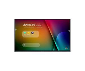 ViewSonic ViewBoard IFP8650-5F 4K 86'' Écran interactif 4K avec écriture multi-utilisateurs et protection des yeux pour un enseignement fluide et