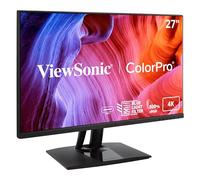 ViewSonic VP2756-4K Moniteur 27'' 4K UHD 3840x2160 Pixels, validé par Pantone, 100% sRGB, 5ms, Delta E<2, USB, Ergonomique, Noir
