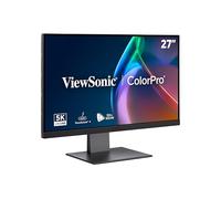 ViewSonic VP2788-5K 5K Écran PC 27 Pouces 5120x2880, Moniteur Professionnel pour MacBook, 100W Thunderbolt 4, ΔE＜2, 99% DCI-P3, 218 PPI, HDR 400, IPS, Support réglable, Validé Pantone, USB-C, HDMI, DP