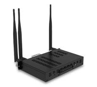 Viewsonic VPC-A31-O1 PC/poste de travail 8 Go DDR4-SDRAM 128 Go SSD Slot-in PC Mini PC Noir