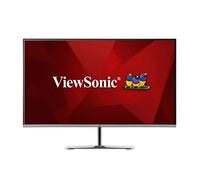 ViewSonic VX2776-SMH Moniteur 27", Full HD, 4ms, 250 nits, VGA, HDMI, DisplayPort, hauts-parleurs, chassis argenté sans bords
