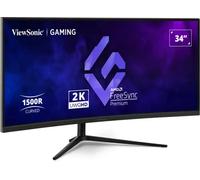 Viewsonic VX3418C-2K écran plat de PC 86,4 cm (34") 3440 x 1440 pixels UltraWide Quad HD Noir