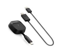 ViewSonic WPD-900 Kit de Diffusion Écran sans Fil, Partage d’Écran 1080p Full HD, Chargement USB-C, Compatible Miracast & AirPlay pour Entreprises & Éducation
