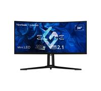 Viewsonic XG341C-2K : Écran PC 34" UltraWide Quad HD VA Mini LED Incurvé 1500R 1ms 200Hz FreeSync Premium Pro DisplayHDR 1400 Noir