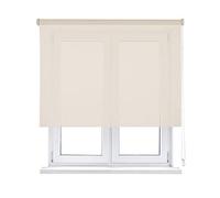 VIEWTEX | Store Enrouleur Easy Fix (Installation sans perçage) Isolant Thermique Screen Degré d'ouverture 10% Lin 55 X 190cm | Fabriqué en Europe | Garantie 5 Ans