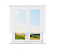 VIEWTEX | Store Enrouleur Isolant Thermique Screen Degré d'ouverture 10% Blanc 135 X 250cm | Fabriqué en Europe | Garantie 5 Ans