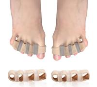 Viexpand 2 Pièces Ecarteur Orteil, Separateur Orteil, Correction De l'Hallux Valgus, Séparateurs D'orteils Pour Hallux Valgus, Protection Orteils, Pour Homme Et Femme(4 Heures)