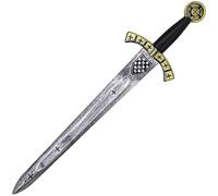 Vifcotlyp Épée de chevalier médiéval - Jouet - Épée de chevalier romain - Accessoire de costume - Faux épée en plastique pour adulte - Pour carnaval, Halloween, cosplay (1 pièce)