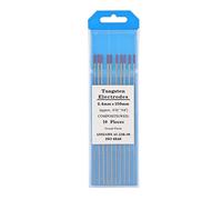 VIFER Electrode de Tungstène Tig 10 pcs TIG Électrodes De Tungstène 2.4 150mm Soudage Tig Électrodes Composites De Tungstène Tig Soudage Électrodes De Tungstène