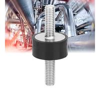 VIFERR 4 Pcs M6 Absorbeur de Chocs en Caoutchouc, Coussin Métallique en Caoutchouc Bloc Anti-vibration Véhicule Bateau Bobine (VV20*10 M6*18)