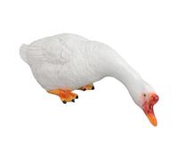 VIFERR Resin Goose Statue Garden Decor Ornement Figurine Ornement Outdoor Funny Warming Gift (Asseyez-Vous et Regardez)