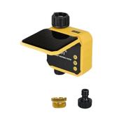 VIFERR Smart Programmateur Arrosage WiFi Modèle Solaire à Circuit Unique, IPX5 Technologie Programmable Irrigation Timer pour Jardin