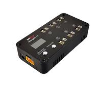 VIFLY WhoopStor V3 1S LiPo Chargeur et déchargeur de Batterie avec écran LCD Tiny Whoop Chargeur avec connecteurs PH2.0 et BT2.0