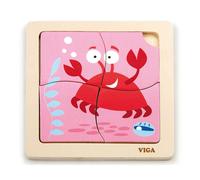 Viga 50146 Puzzle plat maniable - Crabe