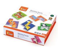 Viga 50842 Puzzle dopasowanka â ¬" dzikie zwierzÄta