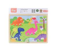 Viga 51452 Puzzle sur bloc 16 éléments - dinosaures